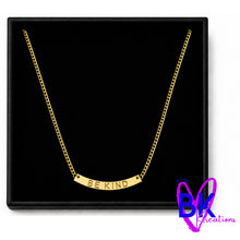 Load image into Gallery viewer, Be Kind Statement Neckalce
